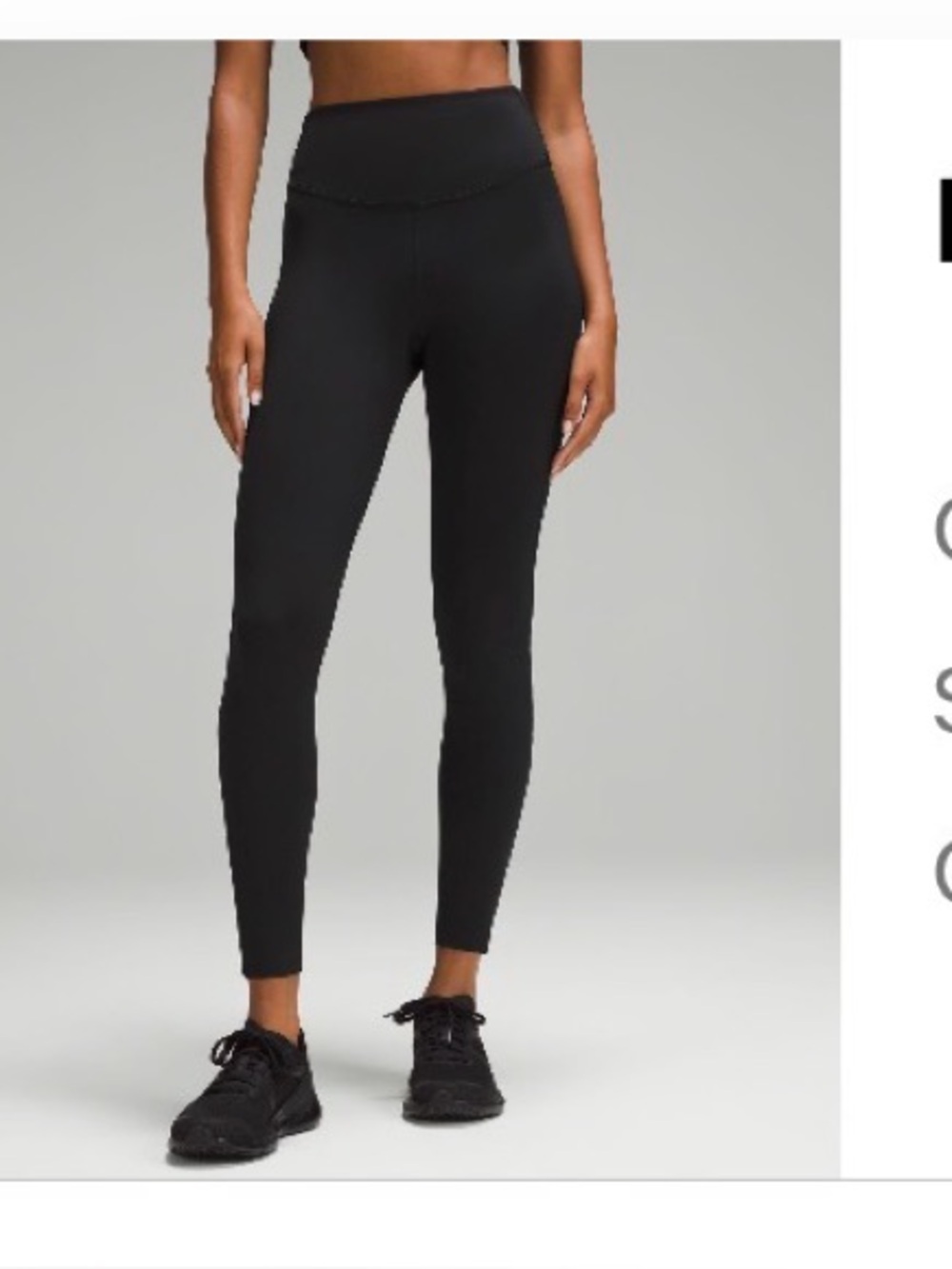Lululemon Base Pace High Rise Legging Size 4